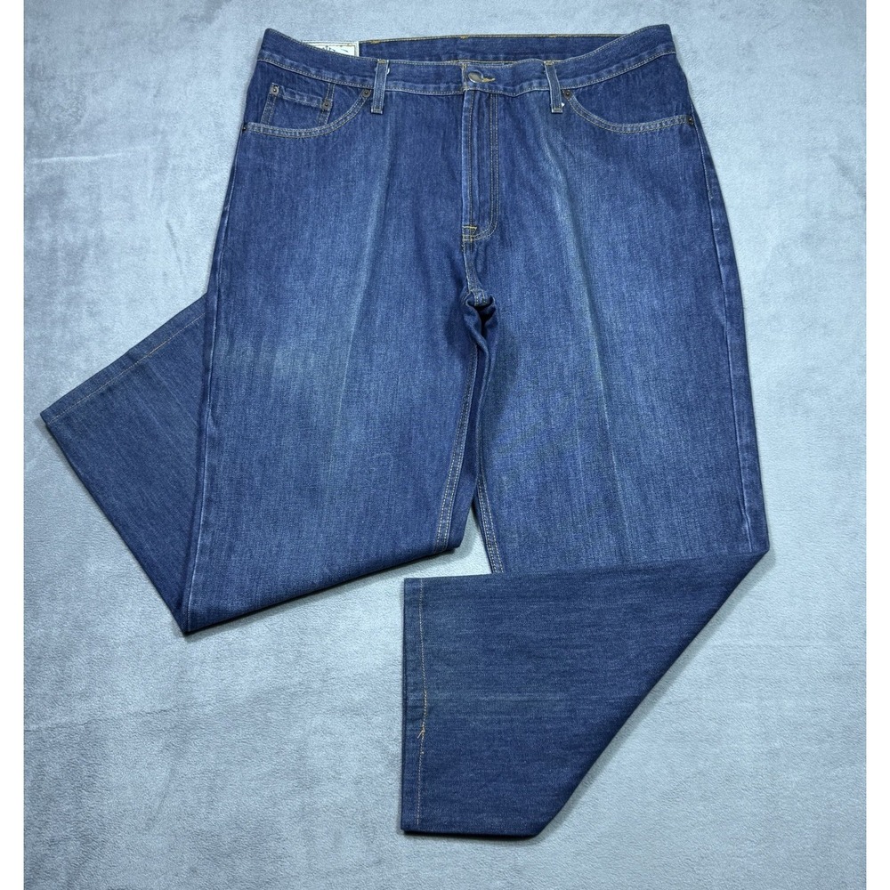John B Stetson Jeans Mens 38x28 Standard Straight Leg 1520 Cowboy Rodeo Ranch